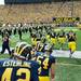 The Michigan Wolverines take the field for the first time in the 2013 season, Saturday, Aug,31. 
Courtney Sacco I AnnArbor.com 